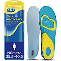 Scholl Plantillas Gel Activ Uso Diario para mujer- para el dia a dia- mayor comodidad y absorción del olor y sudor…